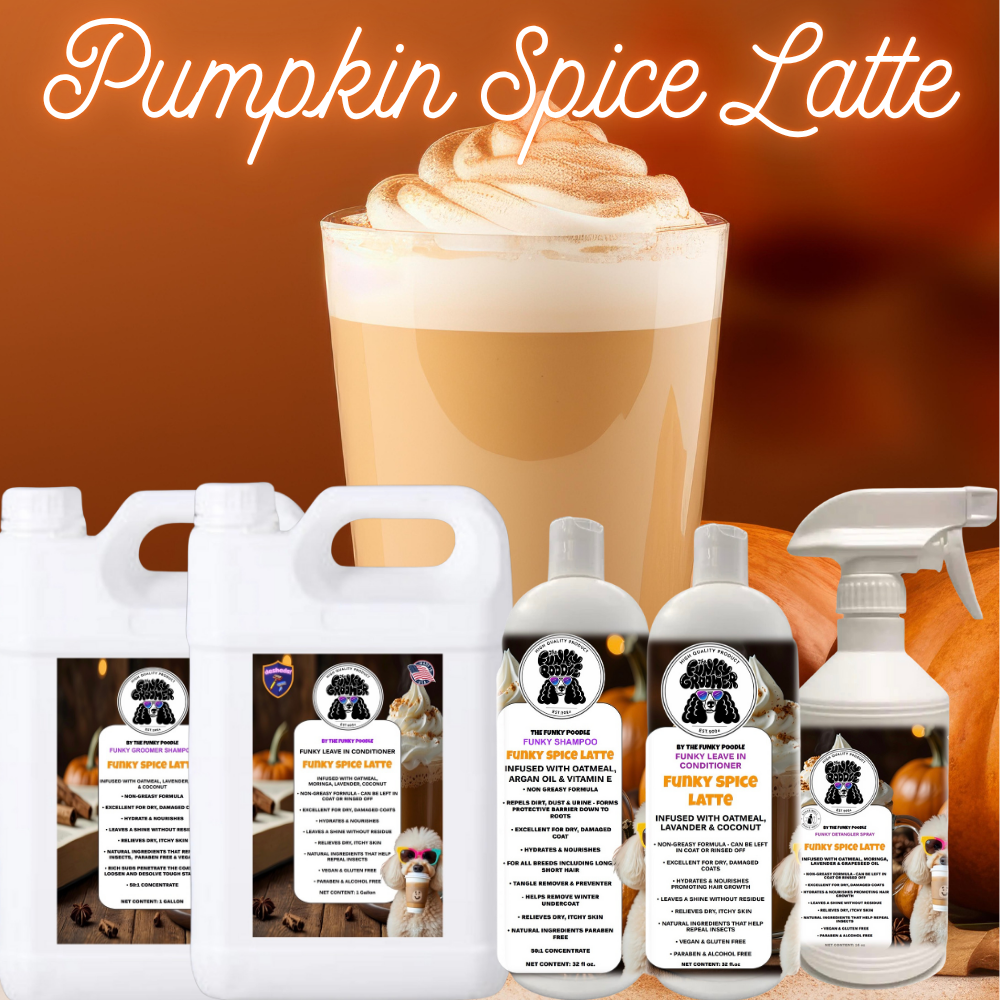 The Funky Groomer 50:1 Shampoo SEASONAL Sample Kit