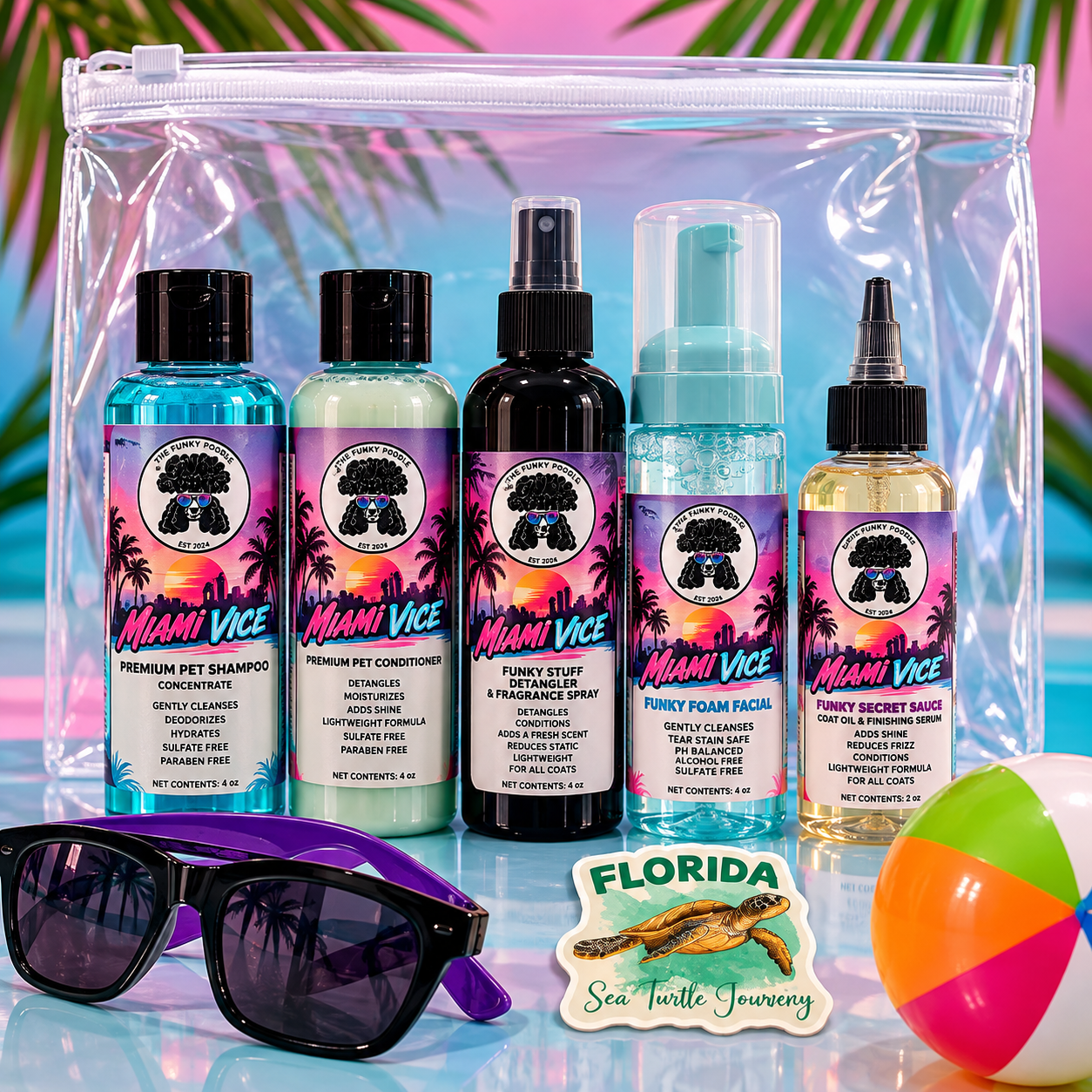 The Funky Groomer - 50:1 Shampoo Sample PRO Pack