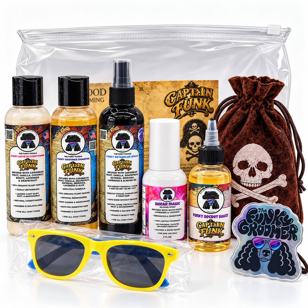 The Funky Groomer - 50:1 Shampoo Sample PRO Pack