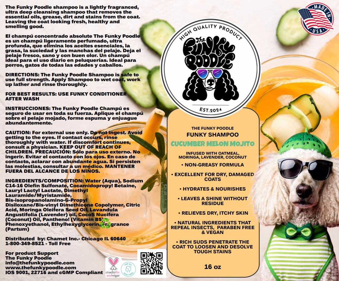Funky Pet Parent - Cucumber Melon Mojito