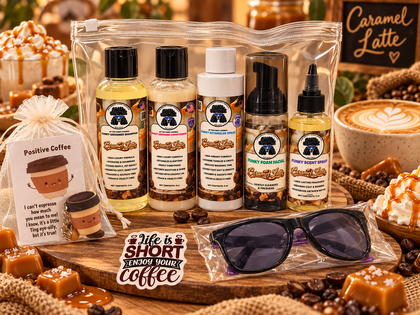 The Funky Groomer - 50:1 Shampoo Sample PRO Pack