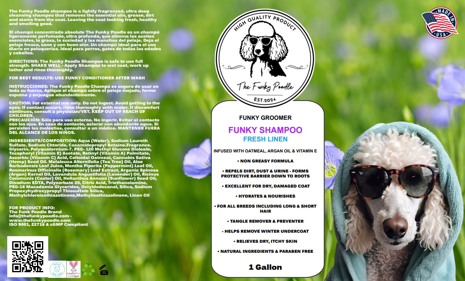 The Funky Groomer - Fresh Linen