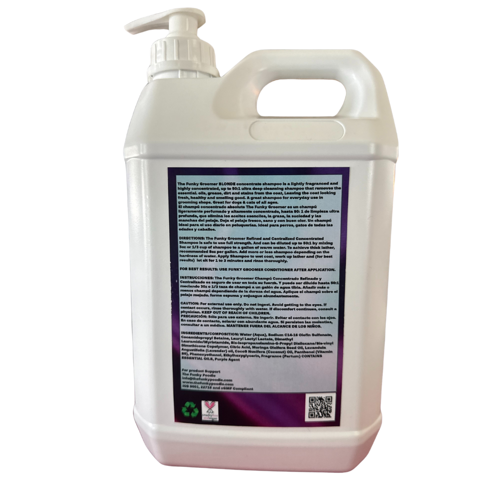 The Funky Groomer - 50:1 Whitening Shampoo